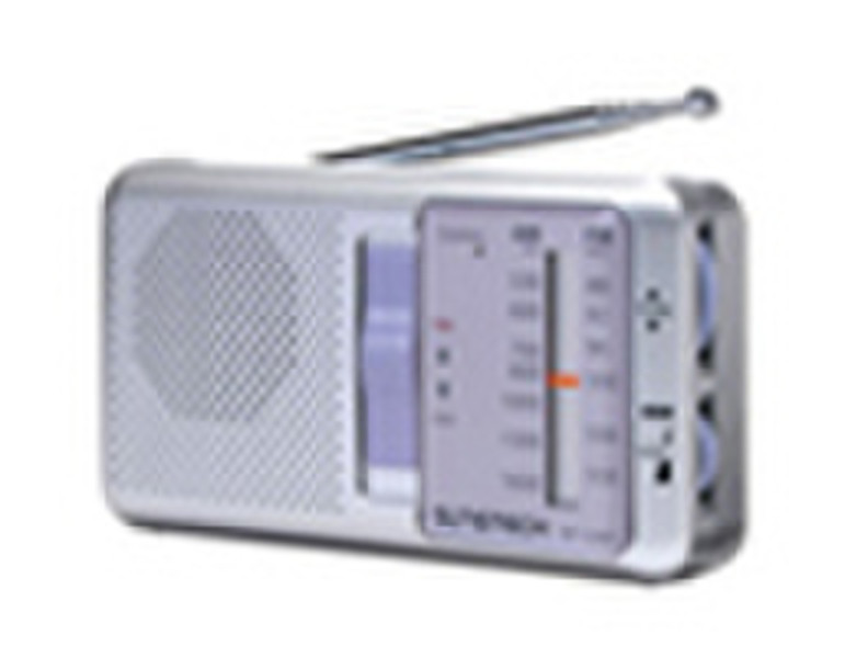 Sunstech RP-S300 Tragbar Analog Silber Radio