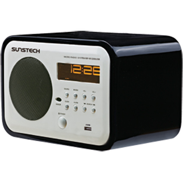 Sunstech RPR1200USB Персональный Цифровой Черный радиоприемник