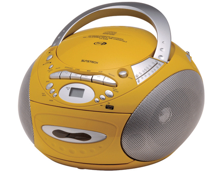 Sunstech CXM58 3Вт Желтый CD радио