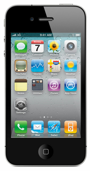 Apple iPhone 4 16ГБ Черный, Cеребряный