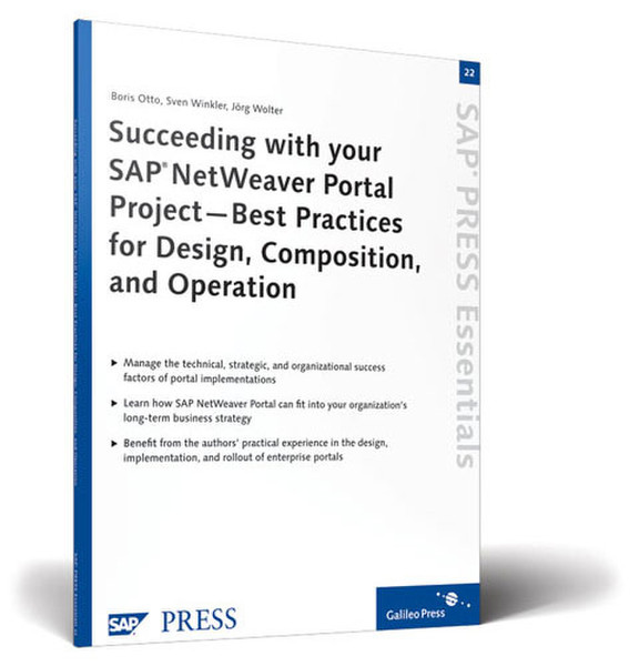 SAP Succeeding with your NetWeaver Portal Project - Best Practices for Design, Composition, and Operation 86pages software manual