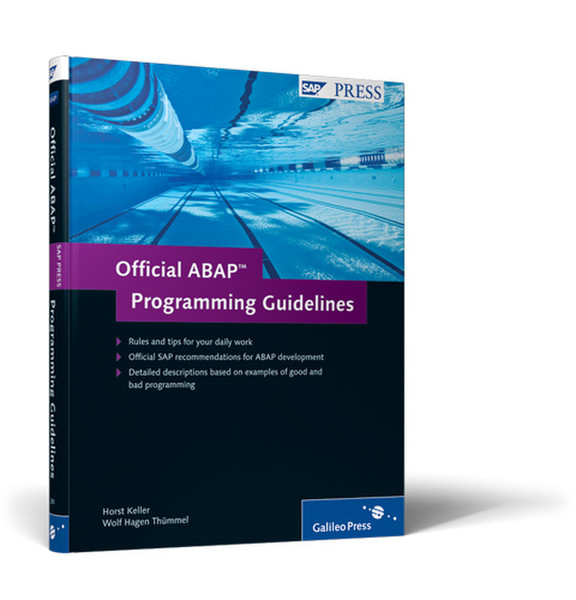 SAP Official ABAP Programming Guidelines 386Seiten Software-Handbuch