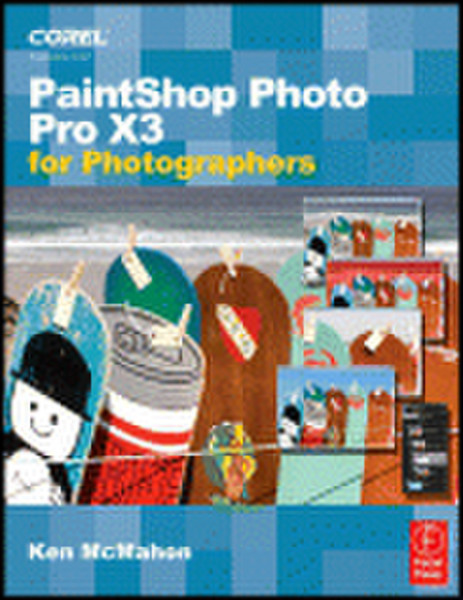 Elsevier PaintShop Photo Pro X3 For Photographers 320pages software manual