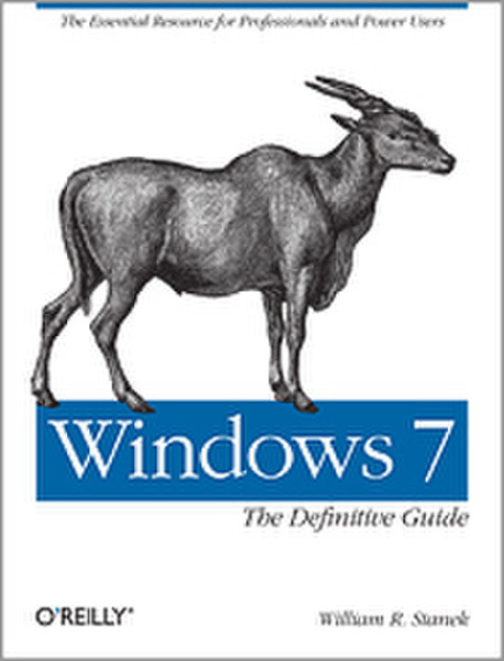 O'Reilly Windows 7: The Definitive Guide 992Seiten Software-Handbuch