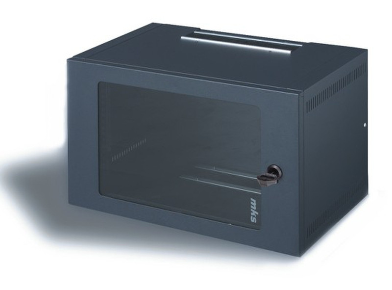 MK System MKS-1264/A/Q Wall mounted Black rack