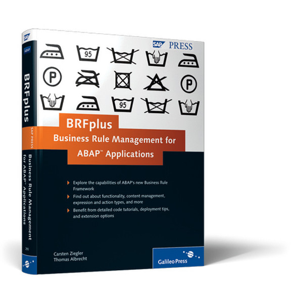 SAP BRFplus – Business Rule Management for ABAP Applications 438страниц руководство пользователя для ПО
