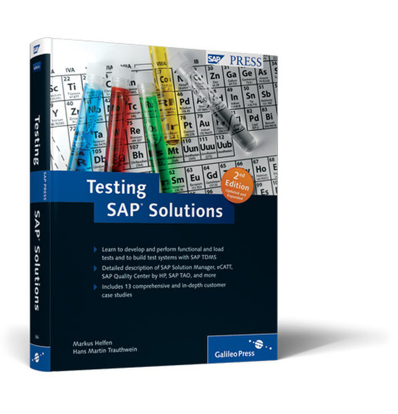SAP Testing Solutions (2nd Edition) 712Seiten Software-Handbuch