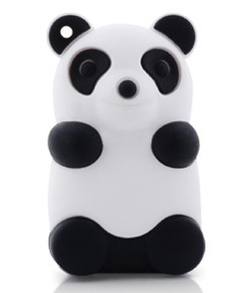 Fruitshop International 4GB Panda Driver 4ГБ USB 2.0 Type-A Черный, Белый USB флеш накопитель