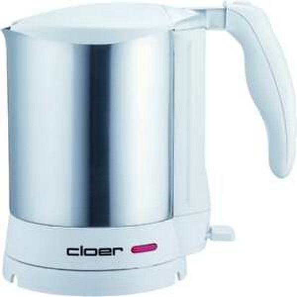 Cloer 8001 1.5л Нержавеющая сталь, Белый 1800Вт электрический чайник