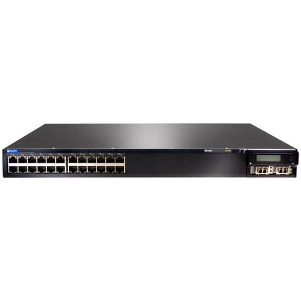 Juniper EX4200-24PX Unmanaged L3 Power over Ethernet (PoE) 1U Black network switch