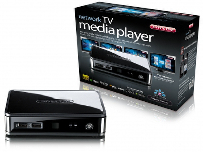 Sitecom MD-273 2.0 Black digital media player