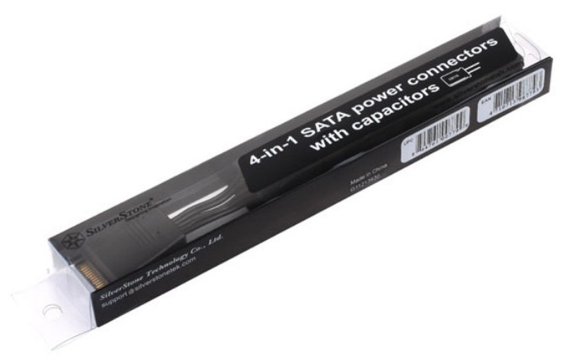 Silverstone CP06 SATA SATA Черный кабель SATA