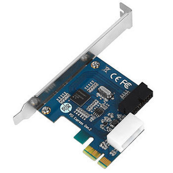 Silverstone SST-EC01 Eingebaut USB 3.0 Schnittstellenkarte/Adapter