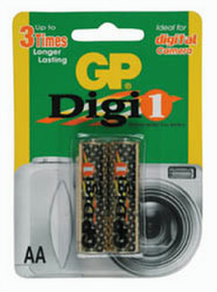 GP Batteries Digi1 GP DIGI BLS2 Никель-цинк (NiZn) 1.5В батарейки