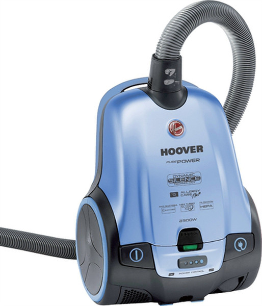 Hoover PurePower TPP 2321 Cylinder vacuum 3.5L 2300W Black,Blue