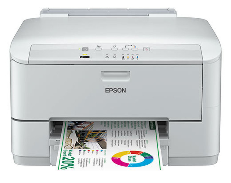 Epson WorkForce Pro WP-4015 DN Цвет 4800 x 1200dpi A4 Белый струйный принтер