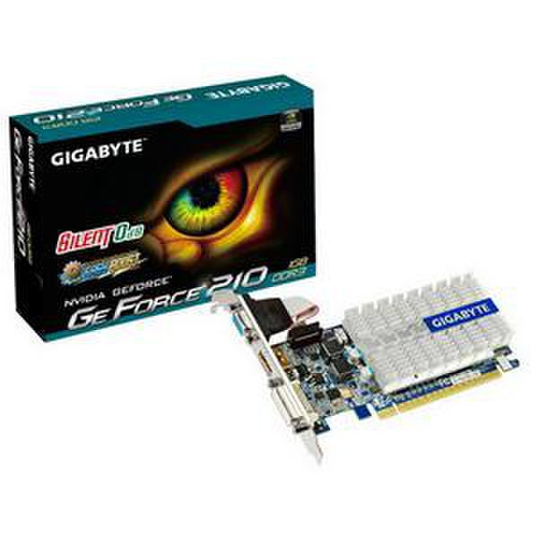 Gigabyte GV-N210SL-1GI GeForce 210 1GB GDDR3 graphics card