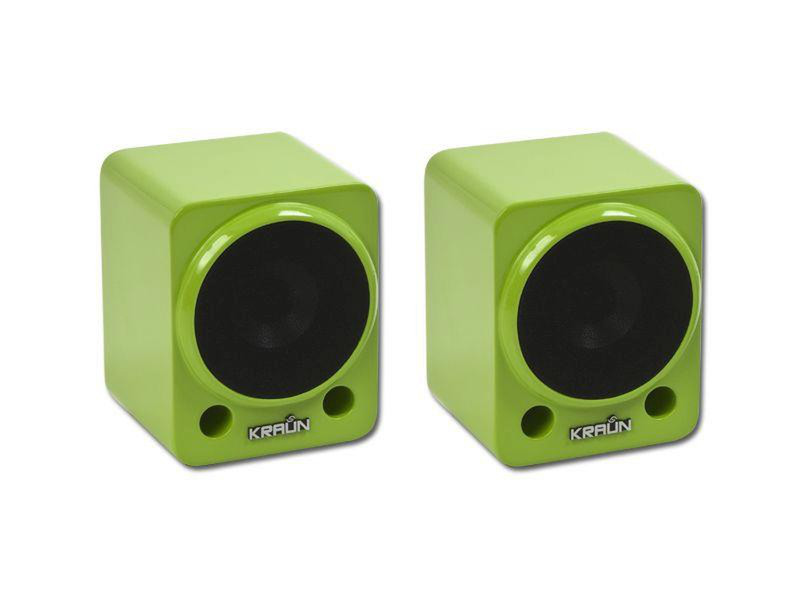 Kraun KR.3J 10W Green loudspeaker