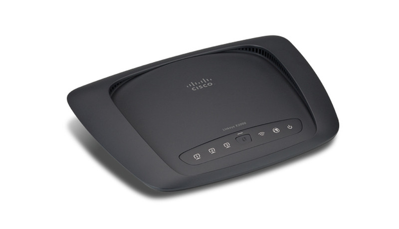 Linksys X2000 Schnelles Ethernet Schwarz