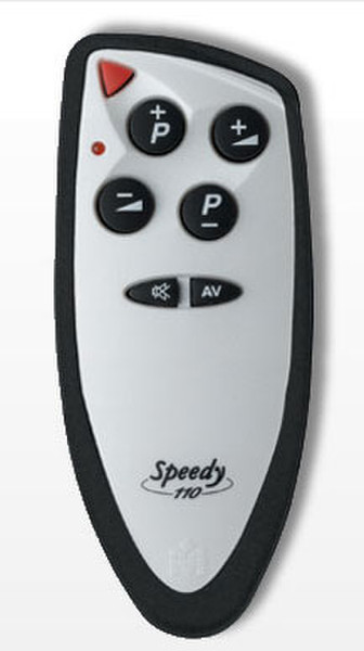 Meliconi Speedy 110 IR Wireless press buttons White remote control