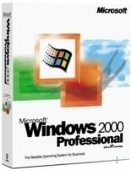 Microsoft Windows Professional 2000 EN, Disk Kit, Student Media