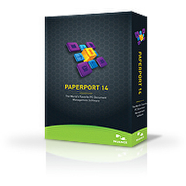 Nuance PaperPort Standard 14, Full Box, Win, CD, DE