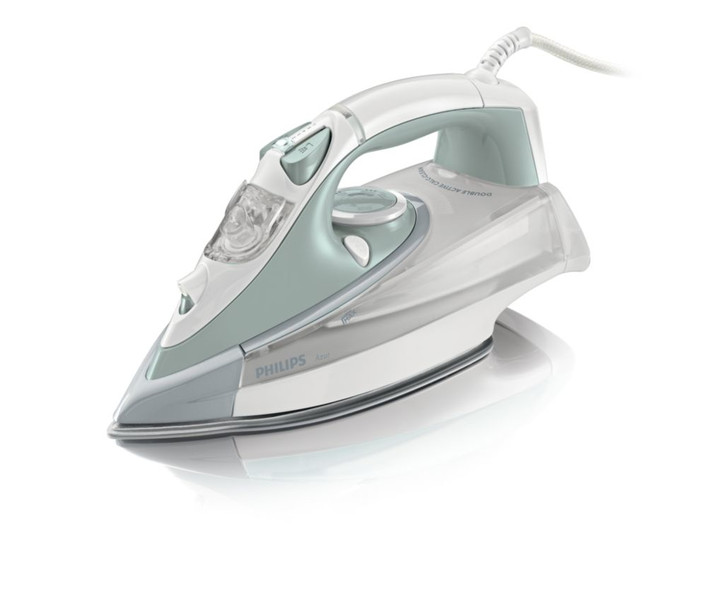 Philips Azur GC4846/02 Dry & Steam iron Stainless Steel soleplate 2600W White iron