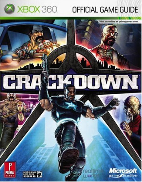 Prima Games Crackdown, Xbox 360, EN ENG руководство пользователя для ПО