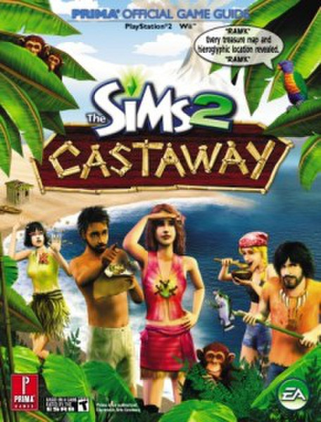 Prima Games The Sims 2: Castaway, PS2, EN 160Seiten Englische Software-Handbuch