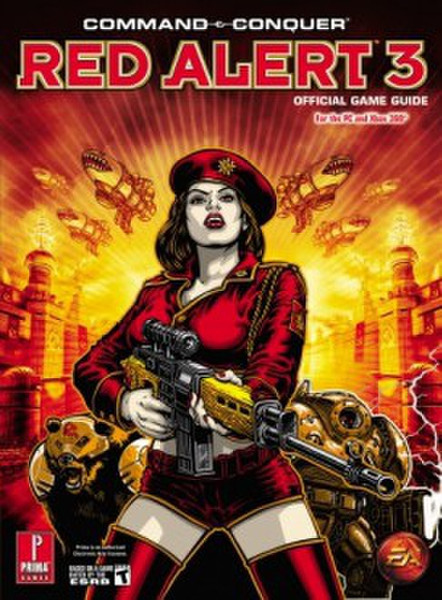 Prima Games Command and Conquer Red Alert 3 160pages English software manual