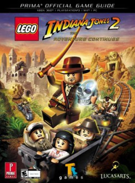 Prima Games Lego Indiana Jones 2: The Adventure Continues 208pages software manual