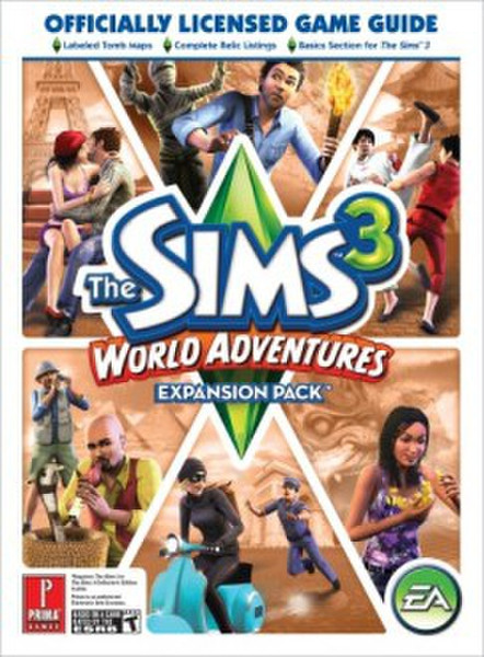 Prima Games The Sims 3: World Adventures 224страниц руководство пользователя для ПО