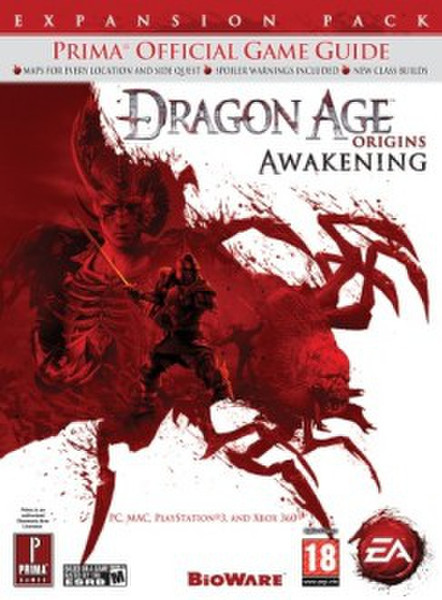 Prima Games Dragon Age: Origins - Awakening 256страниц руководство пользователя для ПО