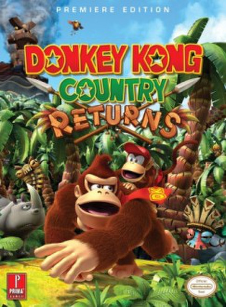 Prima Games Donkey Kong Country Returns 176страниц руководство пользователя для ПО