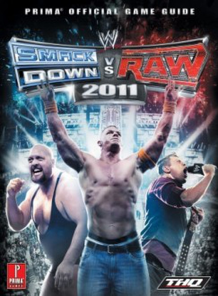 Prima Games WWE Smackdown v RAW 2011 192pages software manual
