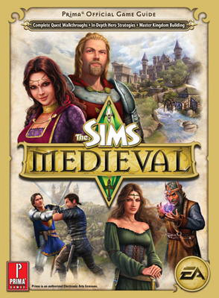 Prima Games Sims Medieval, UK 256Seiten Englische Software-Handbuch