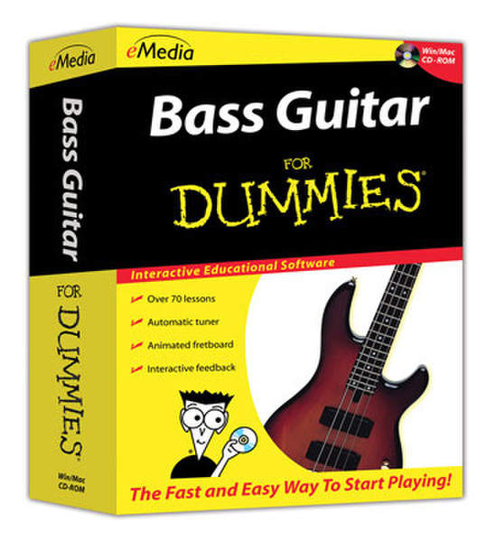 eMedia Music Bass Guitar For Dummies
