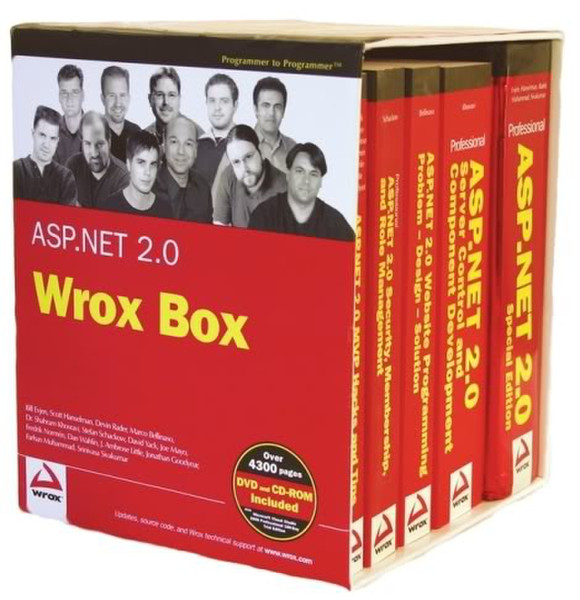 Wiley ASP.NET 2.0 Wrox Box 4400Seiten Software-Handbuch