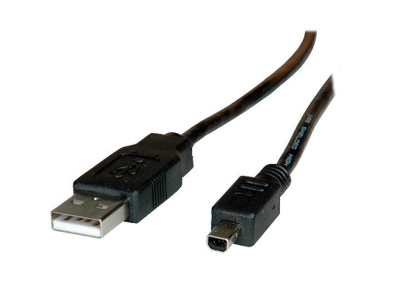 Adj ADJKOF21028619 1.8м USB A Черный кабель USB