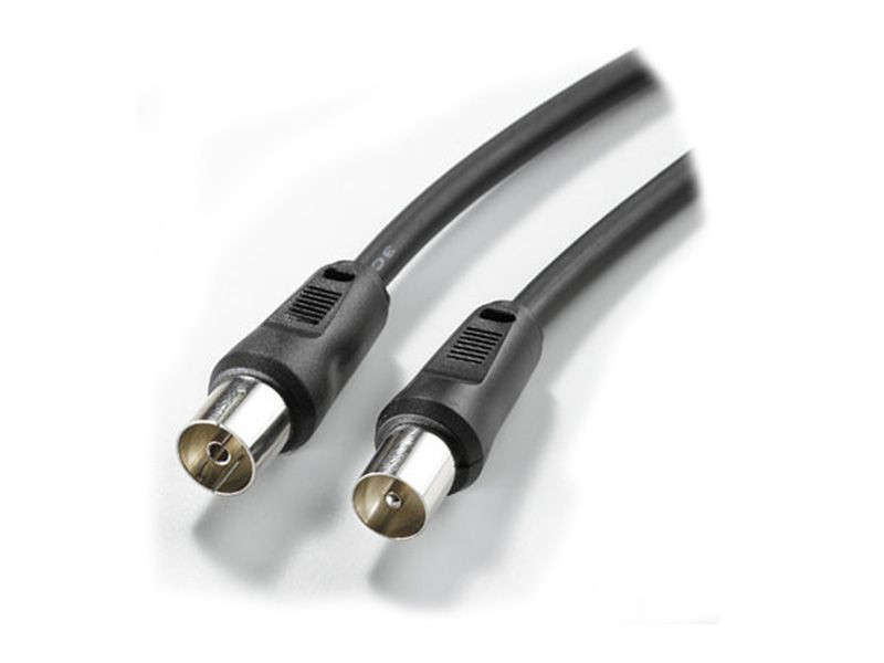 Adj ADJKOF21994460 1.5m Black coaxial cable