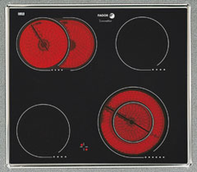 Fagor VFK-4DF I built-in Ceramic Black hob