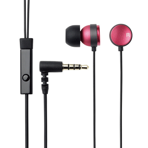 Elecom Stereo Headset Round-shape Binaural im Ohr Pink