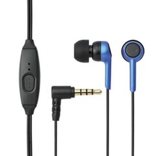 Elecom Headset for Smartphone Binaural im Ohr Blau