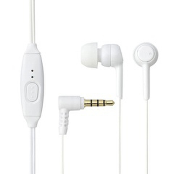 Elecom Headset for Smartphone Binaural im Ohr Weiß