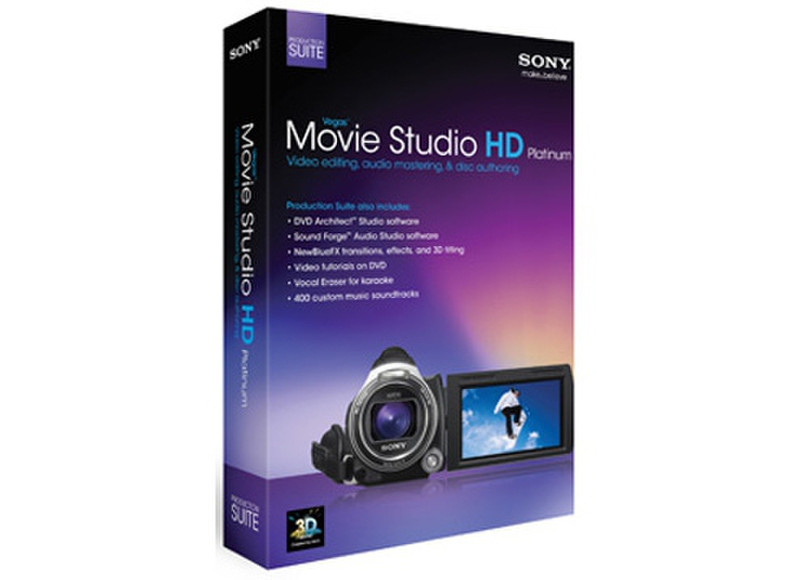 Sony Vegas Movie Studio HD Platinum Suite 11