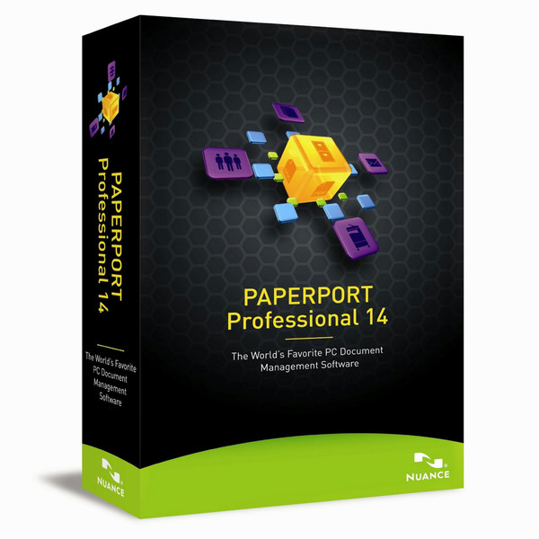 Nuance PaperPort Professional 14, Win, MP, DEU/FRE/ENG