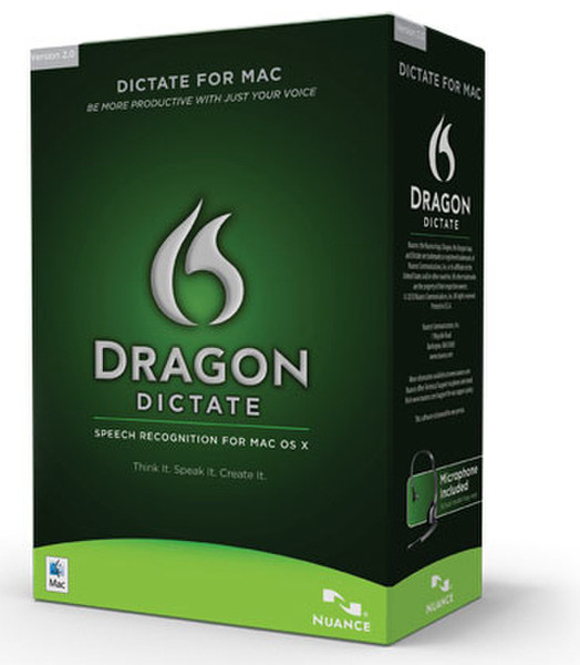 Nuance Dragon Dictate 2.5, LMP