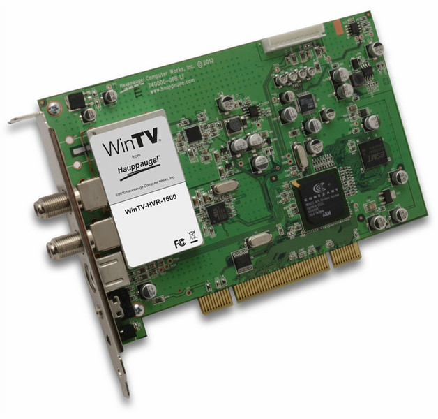 Hauppauge WinTV-HVR 1600 TV Tuner Внутренний Аналоговый PCI