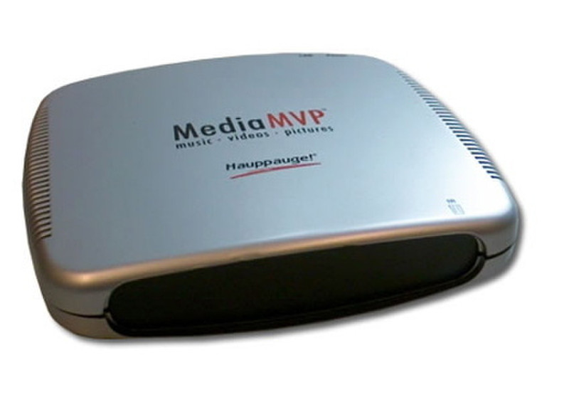 Hauppauge MediaMVP 10/100 networks Silber Digitaler Mediaplayer