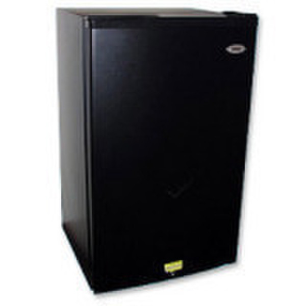 Haier 4.1 Cu. Ft. Refrigerator/Freezer Freistehend Schwarz Kühlschrank mit Gefrierfach